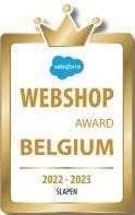 Salesforce Webshop Award Belgium 2022-23
